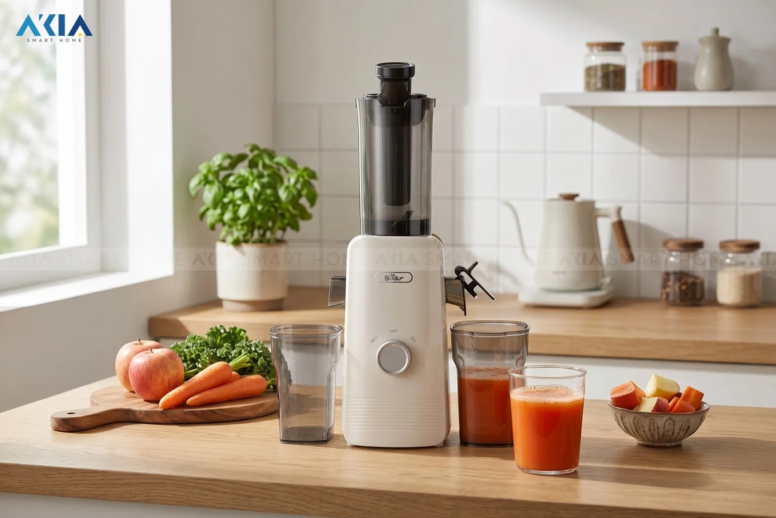 Máy Ép Chậm Bear Sj-4H01T 11 Máy Ép Chậm Bear Sj-4H01T - Akia Smart Home