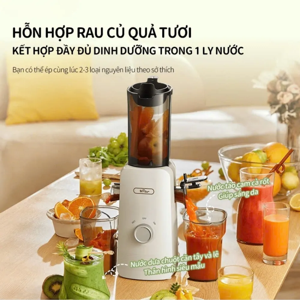 Máy Ép Chậm Bear Sj-4H01T 17 Máy Ép Chậm Bear Sj-4H01T - Akia Smart Home