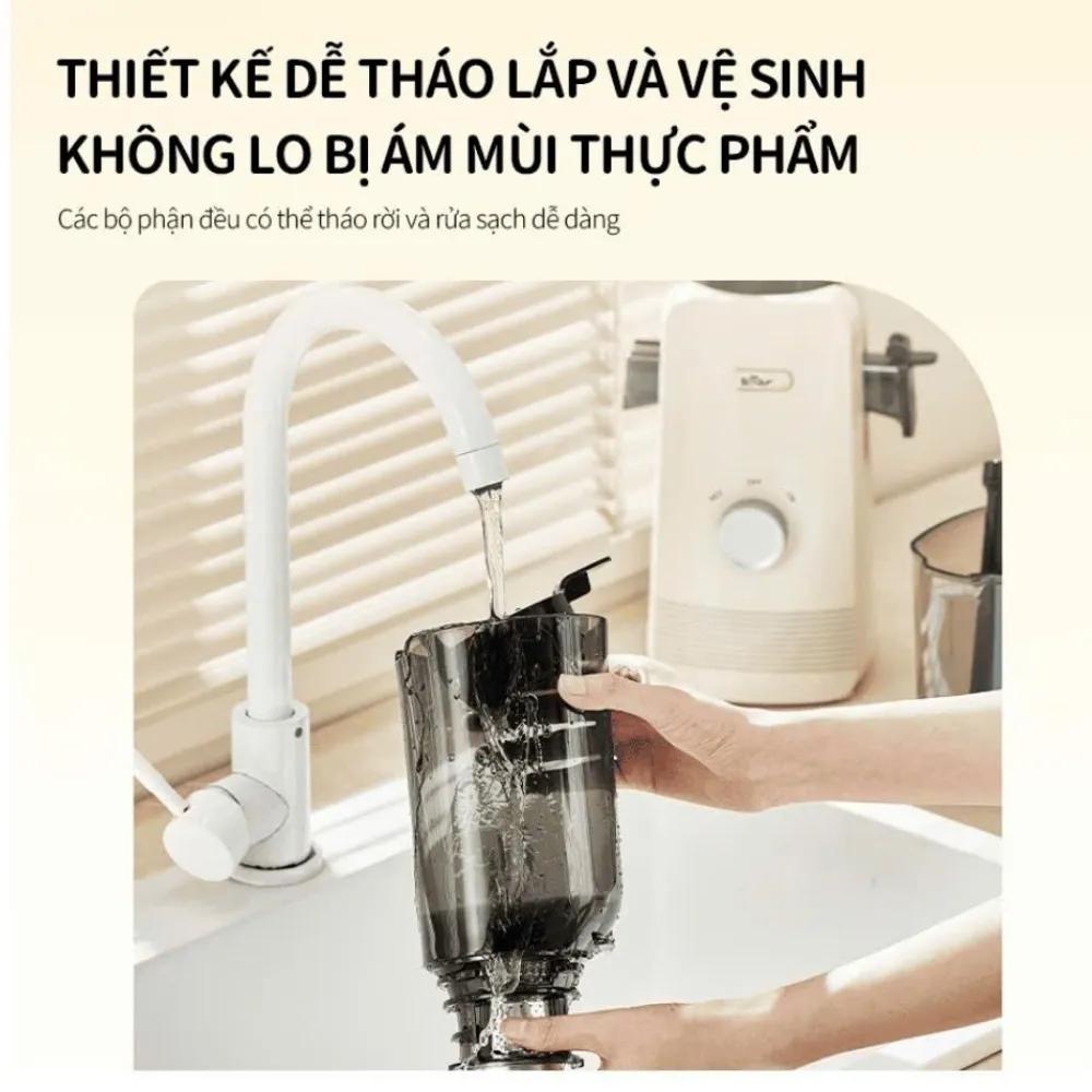 Máy Ép Chậm Bear Sj-4H01T 16 Máy Ép Chậm Bear Sj-4H01T - Akia Smart Home