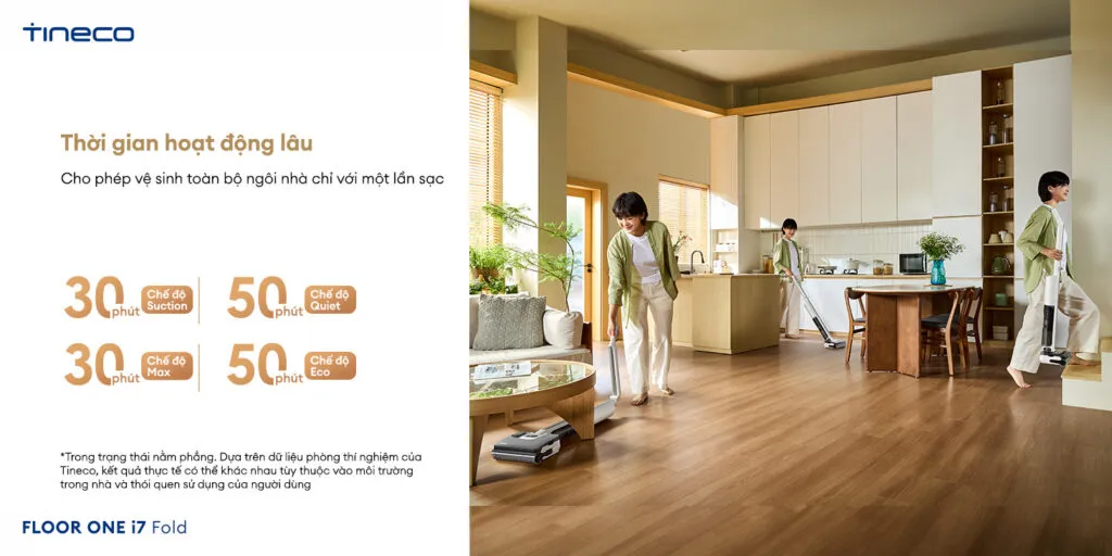 Máy Hút Bụi Lau Sàn Khô Ướt Tineco Floor One I7 Fold 22 Máy Hút Bụi Lau Sàn Khô Ướt Tineco Floor One I7 Fold - Akia Smart Home