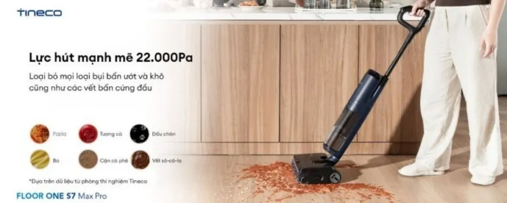 Máy Hút Bụi Lau Sàn Khô Ướt Tineco Floor One S7 Max Pro 11 Máy Hút Bụi Lau Sàn Khô Ướt Tineco Floor One S7 Max Pro - Akia Smart Home