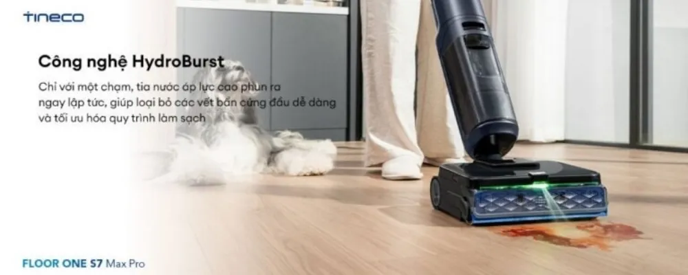 Máy Hút Bụi Lau Sàn Khô Ướt Tineco Floor One S7 Max Pro 12 Máy Hút Bụi Lau Sàn Khô Ướt Tineco Floor One S7 Max Pro - Akia Smart Home