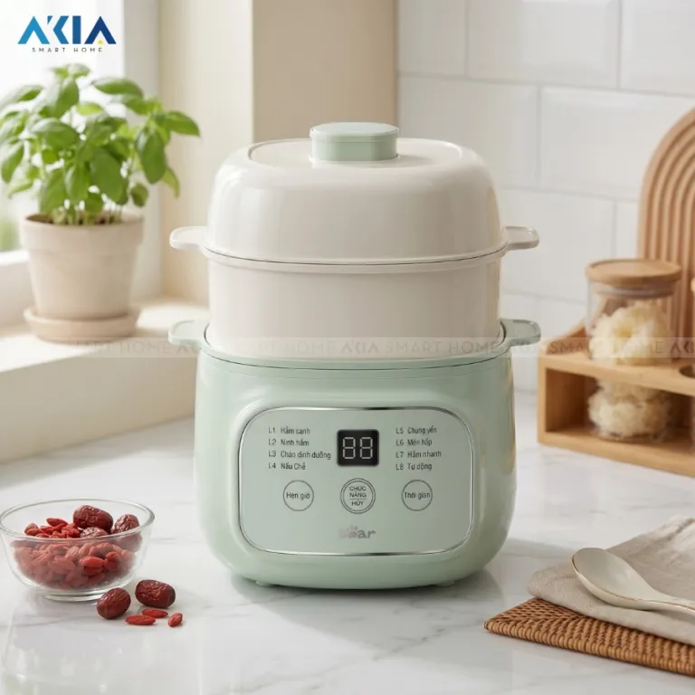 Nồi nấu chậm 0.8L Bear EST-085DH | AKIA