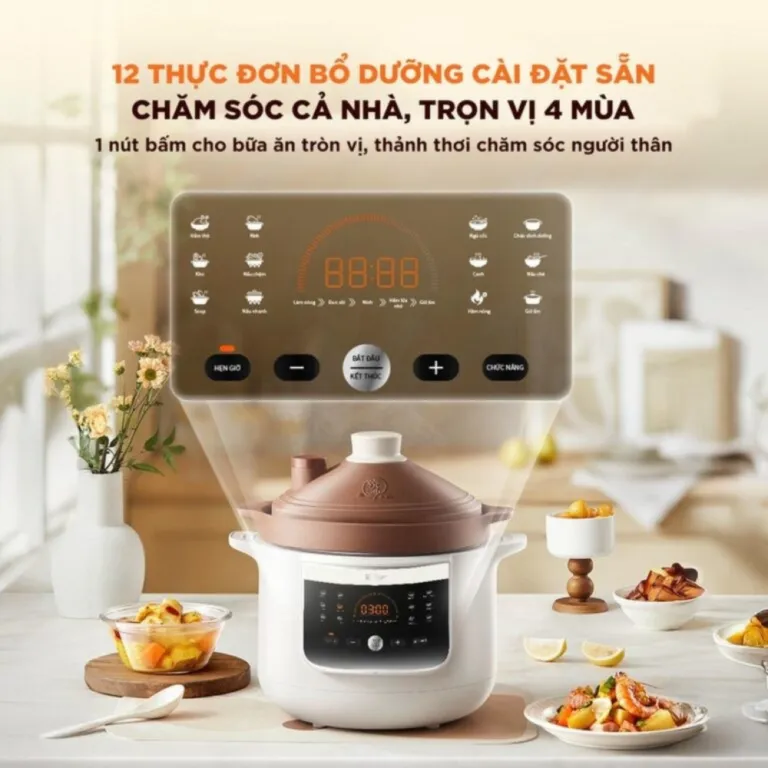 Nồi nấu chậm tử sa 3L Bear ESP-305LP | AKIA