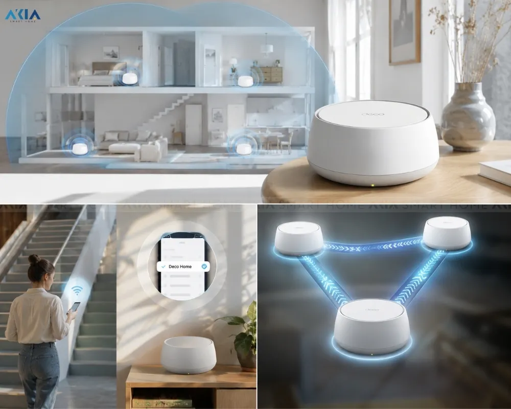 Bộ Mesh Wifi 7 Tp-Link Deco Be22 Be3600 15 Bộ Mesh Wifi 7 Tp-Link Deco Be22 Be3600 - Akia Smart Home