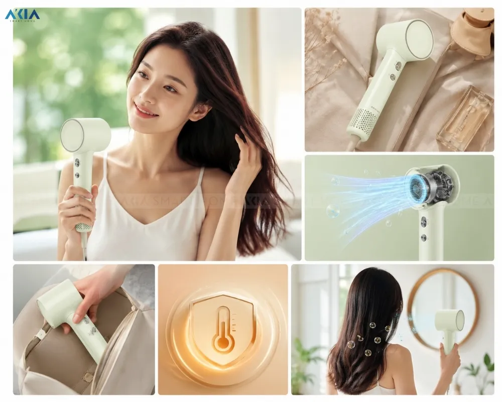 Máy Sấy Tóc Dreame Hair Mini - Akia Smart Home