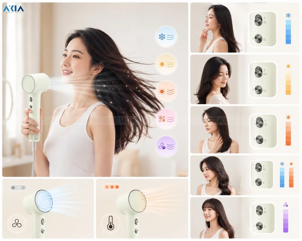 Máy Sấy Tóc Dreame Hair Mini - Akia Smart Home