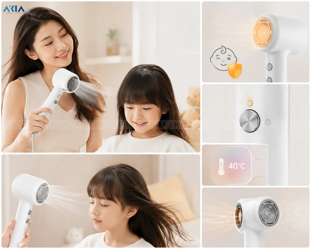 Máy Sấy Tóc Dreame Hair Mini - Akia Smart Home