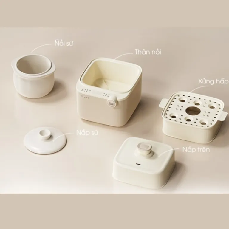 Nồi nấu chậm 0.8L Bear SB-NNC08 - AKIA Smart Home