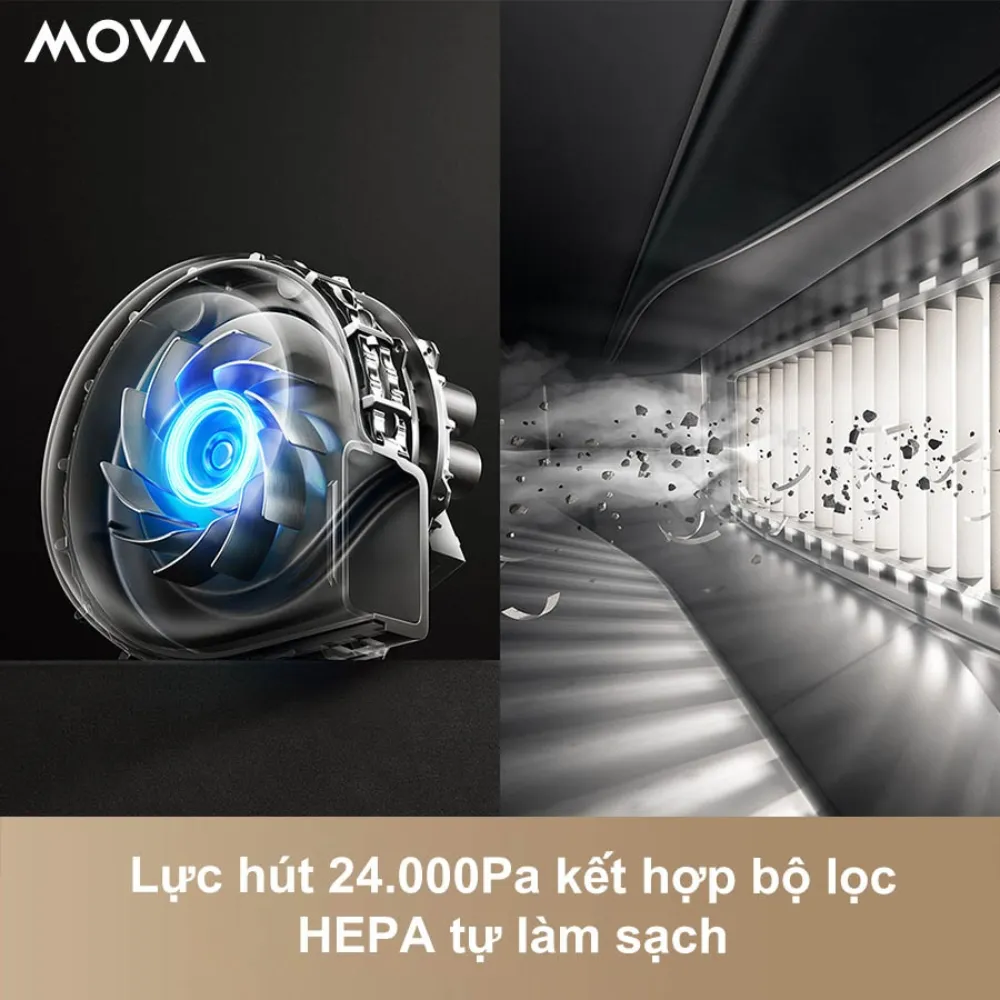 Robot Hút Bụi Lau Nhà Mova V50 Ultra 16 Robot Hút Bụi Lau Nhà Mova V50 Ultra - Akia Smart Home
