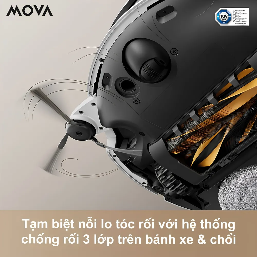 Robot Hút Bụi Lau Nhà Mova V50 Ultra 24 Robot Hút Bụi Lau Nhà Mova V50 Ultra - Akia Smart Home