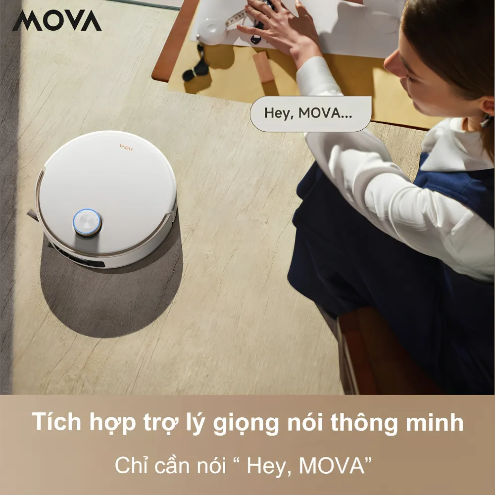 Robot Hút Bụi Lau Nhà Mova V50 Ultra 26 Robot Hút Bụi Lau Nhà Mova V50 Ultra - Akia Smart Home