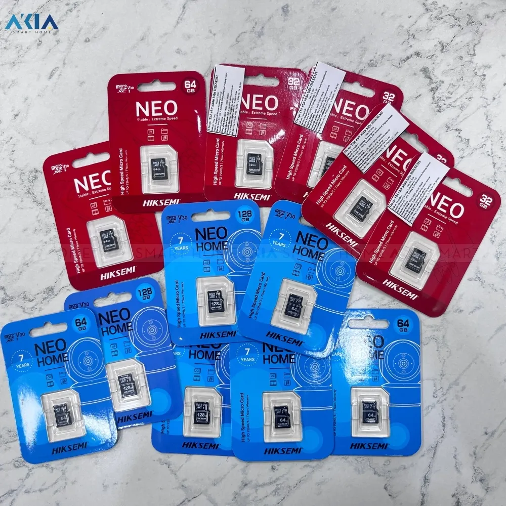 Thẻ Nhớ Microsd Hiksemi Neo 13 Thẻ Nhớ Microsd Hiksemi Neo 32Gb/64Gb/128Gb - Akia Smart Home