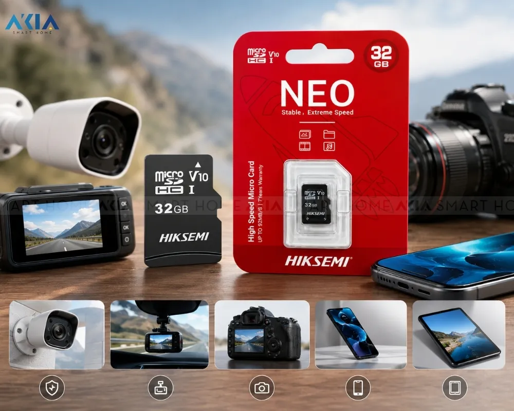 Thẻ Nhớ Microsd Hiksemi Neo 8 Thẻ Nhớ Microsd Hiksemi Neo 32Gb/64Gb/128Gb - Akia Smart Home