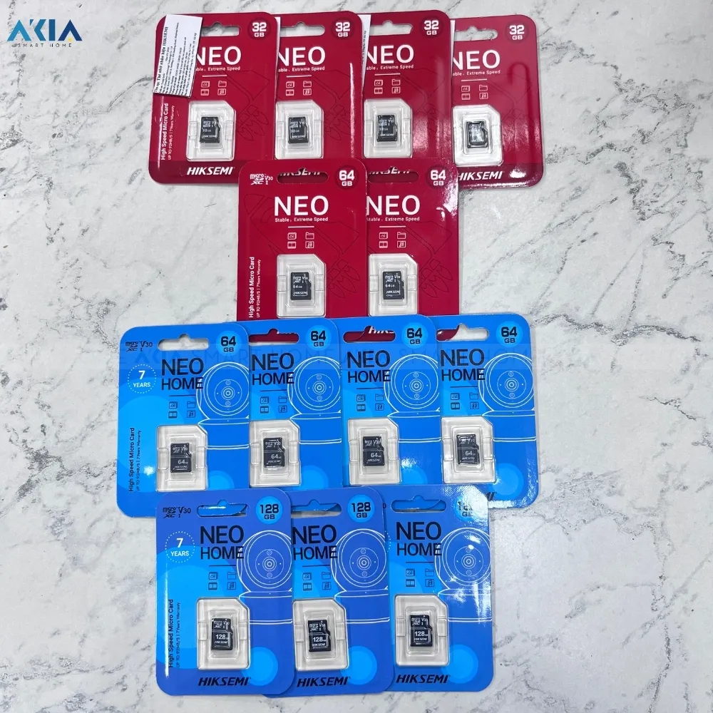 Thẻ Nhớ Microsd Hiksemi Neo 10 Thẻ Nhớ Microsd Hiksemi Neo 32Gb/64Gb/128Gb - Akia Smart Home