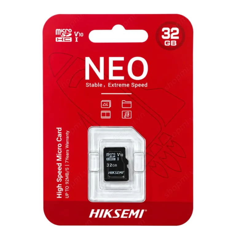 Thẻ nhớ MicroSD HIKSEMI Neo - AKIA Smart Home