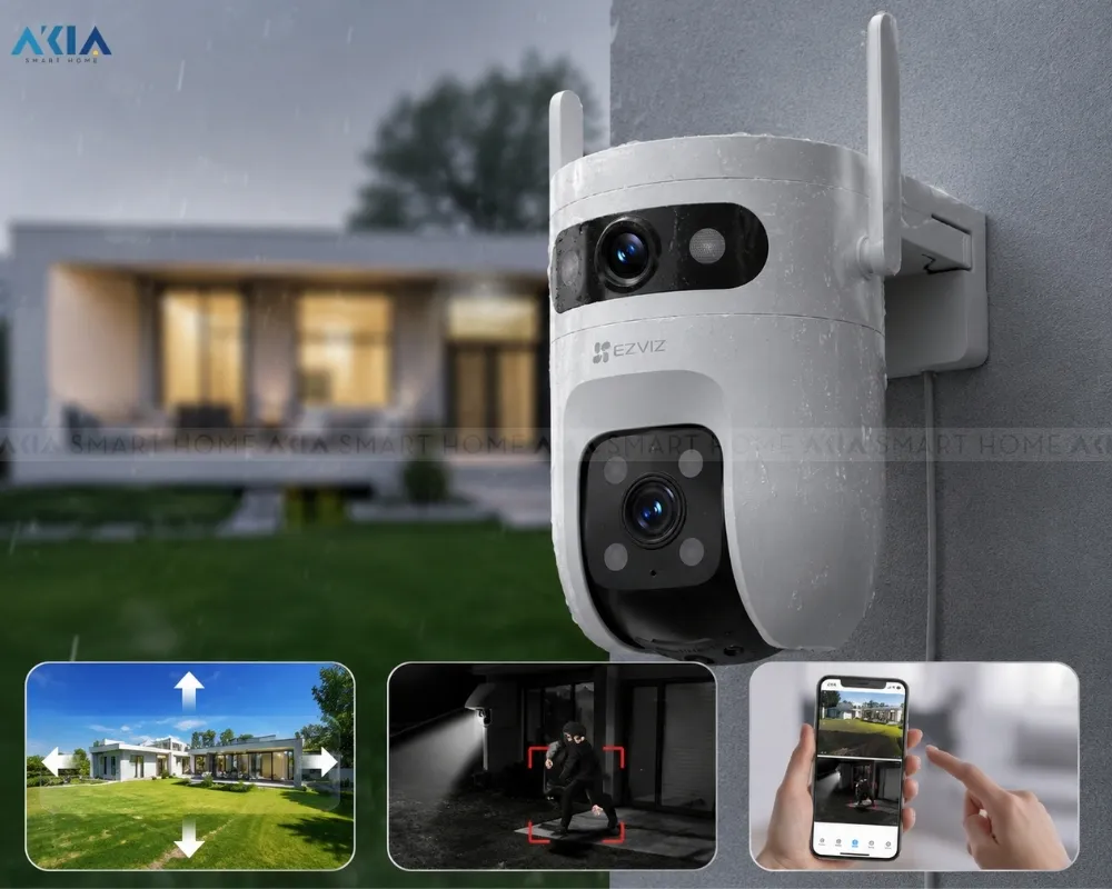 Camera Ngoài Trời Ezviz C9C Dual 9 Camera Ngoài Trời Ezviz C9C Dual 2K, 3K - Akia Smart Home