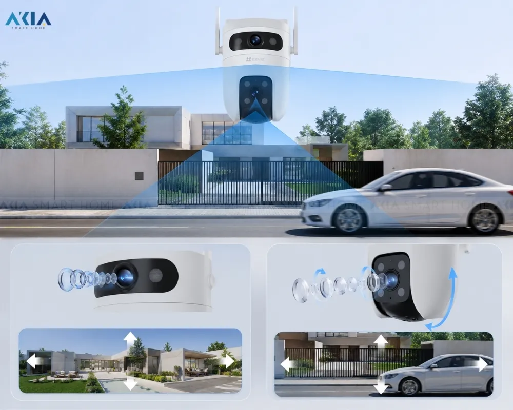 Camera Ngoài Trời Ezviz C9C Dual 10 Camera Ngoài Trời Ezviz C9C Dual 2K, 3K - Akia Smart Home