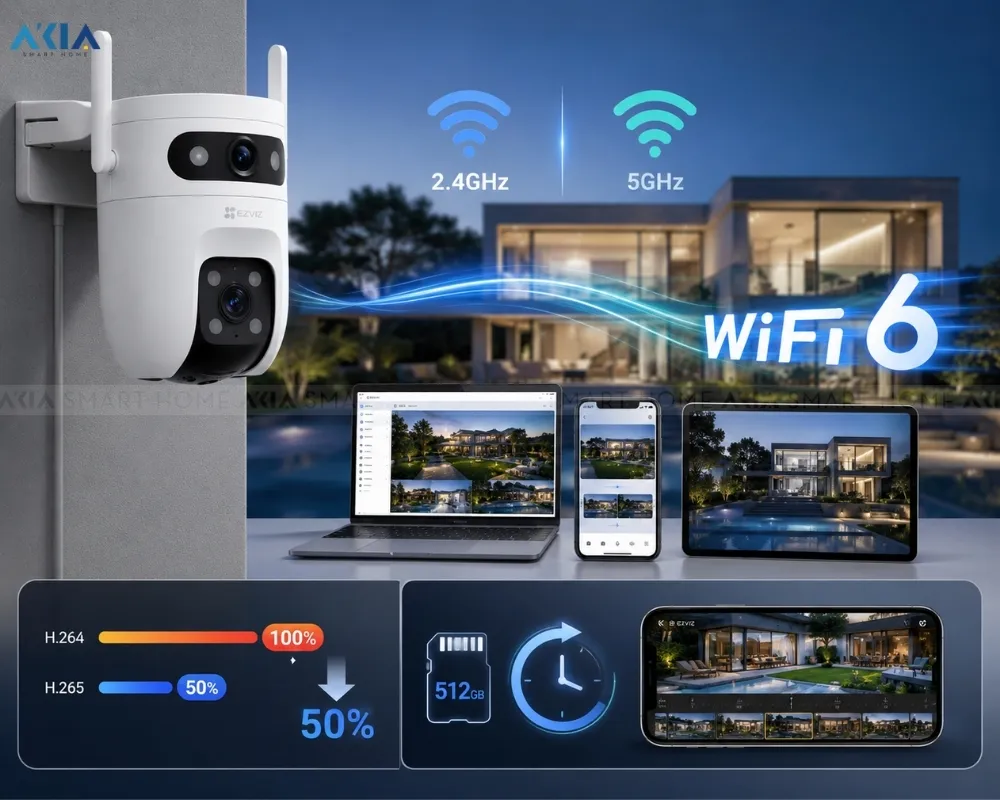 Camera Ngoài Trời Ezviz C9C Dual 13 Camera Ngoài Trời Ezviz C9C Dual 2K, 3K - Akia Smart Home