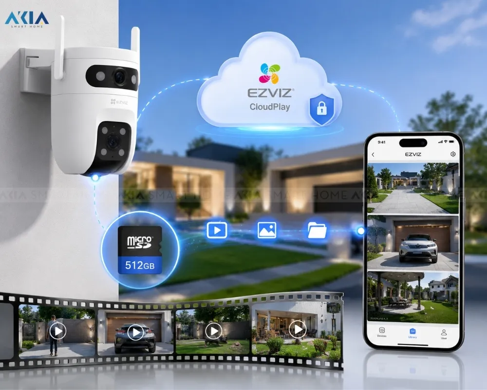Camera Ngoài Trời Ezviz C9C Dual 14 Camera Ngoài Trời Ezviz C9C Dual 2K, 3K - Akia Smart Home