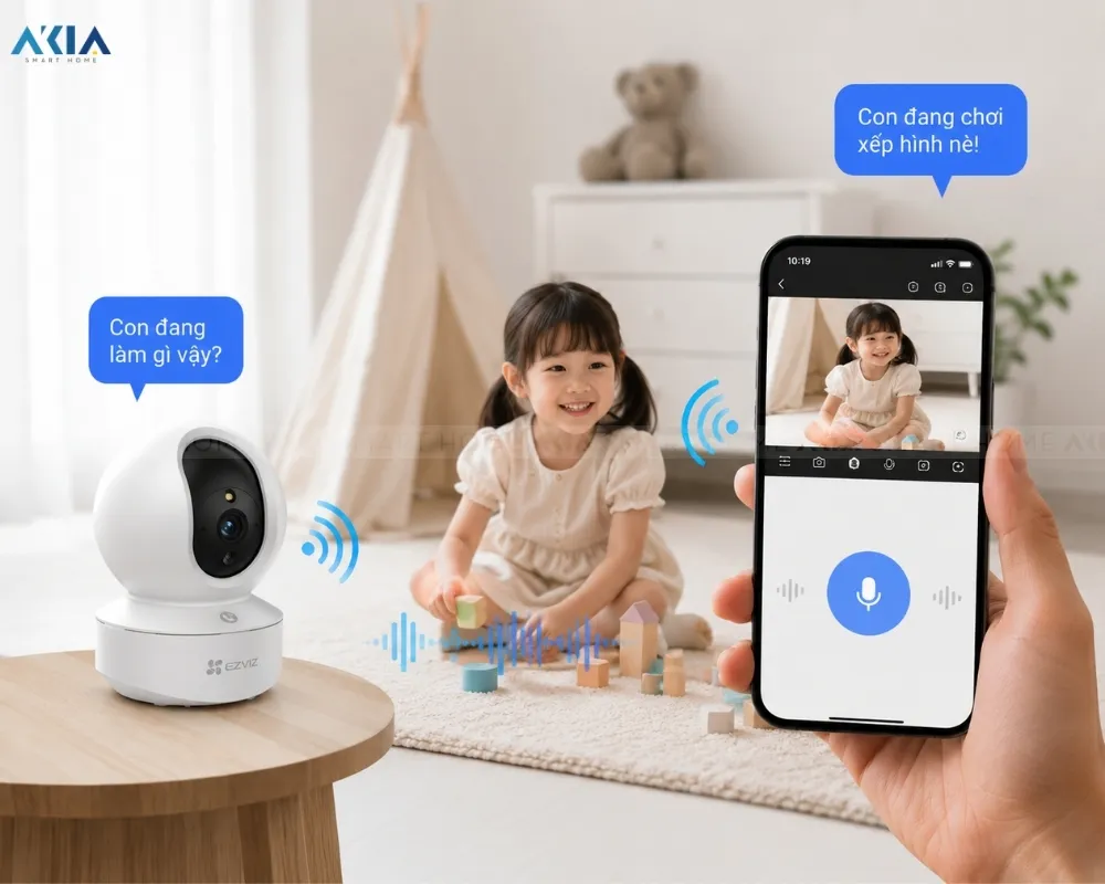 Camera Wifi Ip 360 Độ 4Mp Ezviz Ty1 15 Camera Wifi Ip 360 Độ 4Mp Ezviz Ty1 - Akia Smart Home