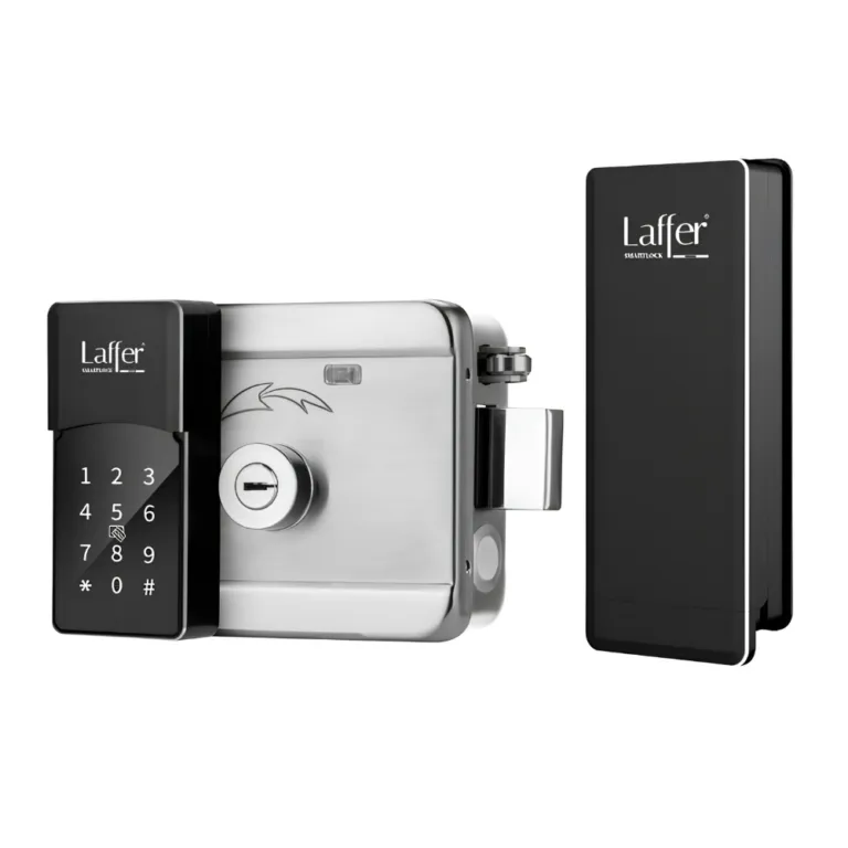 Khoá cổng vân tay ngoài trời Laffer A18 Pro nắp trượt - AKIA Smart Home
