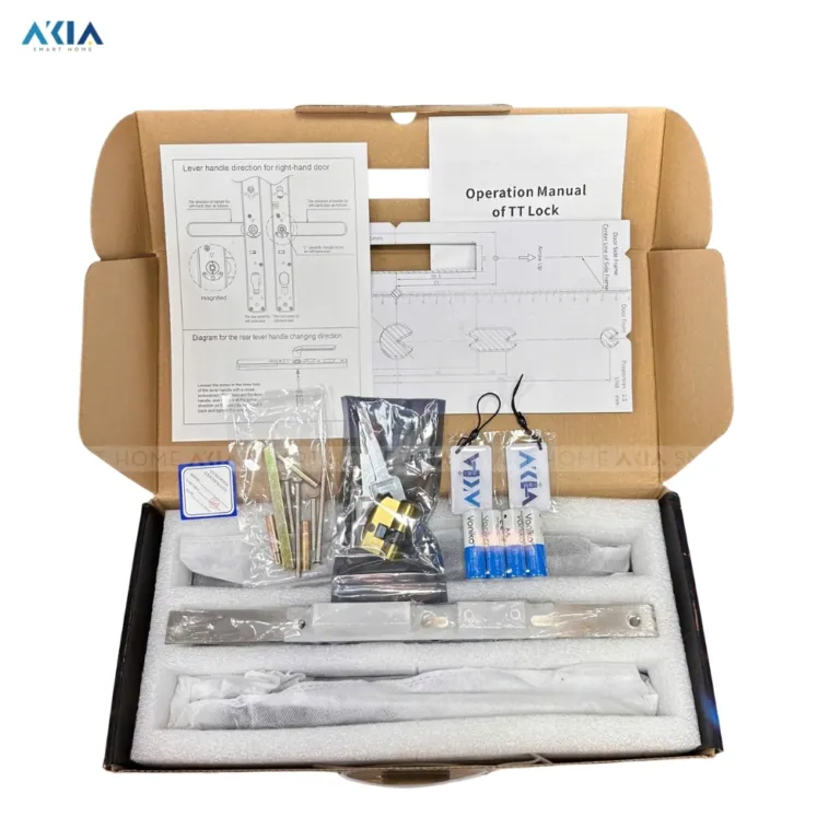 Khóa vân tay cửa nhôm Xingfa AKIA Melo 301 - AKIA Smart Home