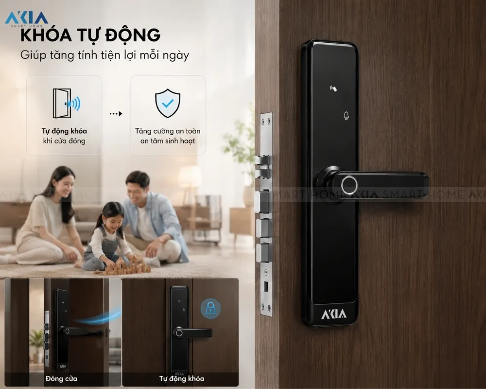Khóa Vân Tay Thông Minh Akia Azt-27 10 Khóa Vân Tay Thông Minh Akia Azt-27 - Akia Smart Home