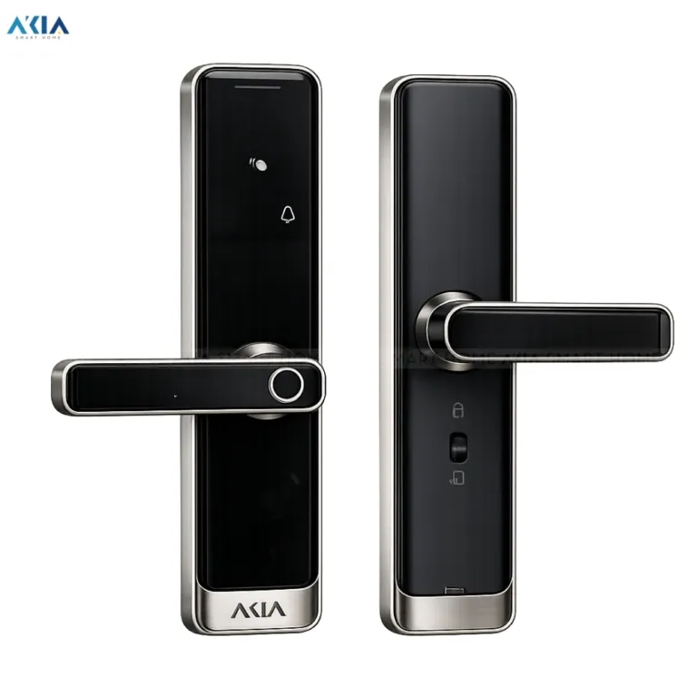 Khóa vân tay thông minh AKIA AZT-27 – Bạc - AKIA Smart Home