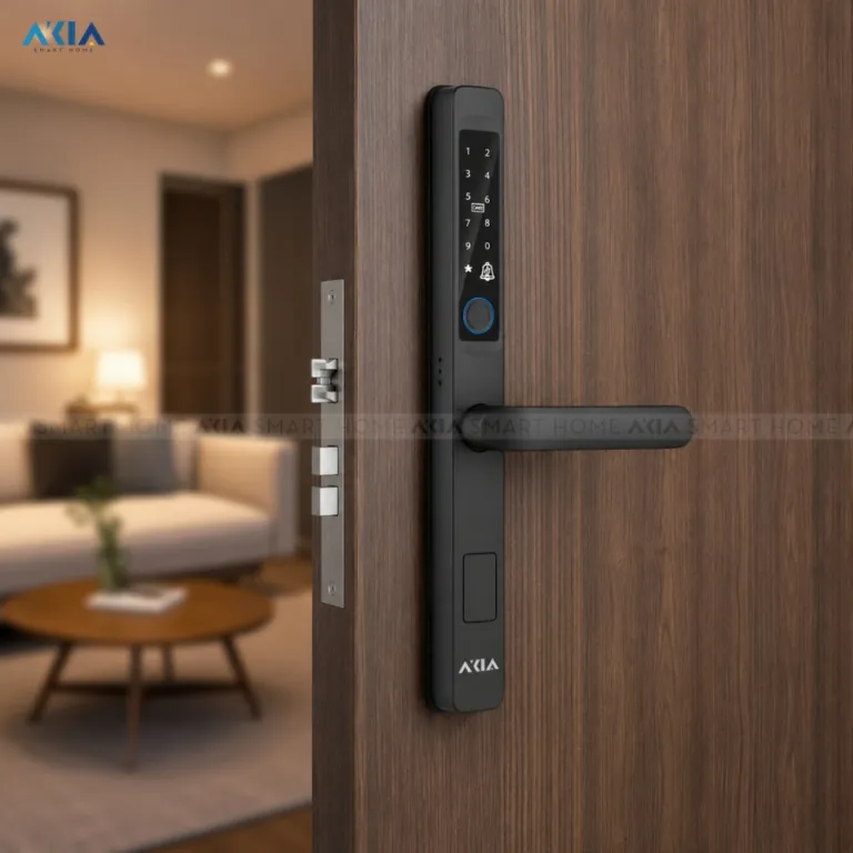 Khóa vân tay cửa nhôm Xingfa AKIA Melo 301 - AKIA Smart Home