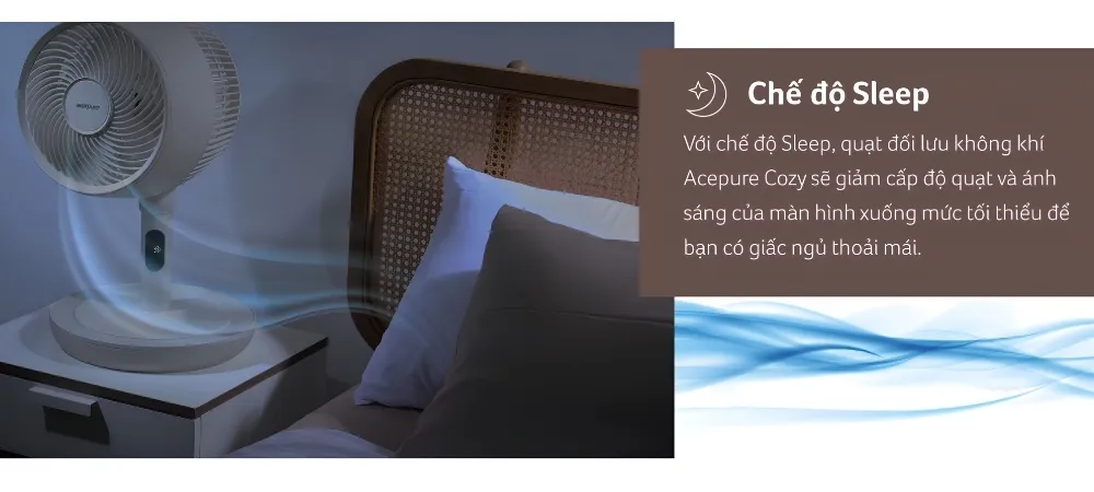 Quạt Tuần Hoàn Đối Lưu Không Khí Acerpure Cozy F2 20 Quạt Tuần Hoàn Đối Lưu Không Khí Acerpure Cozy F2 - Akia Smart Home