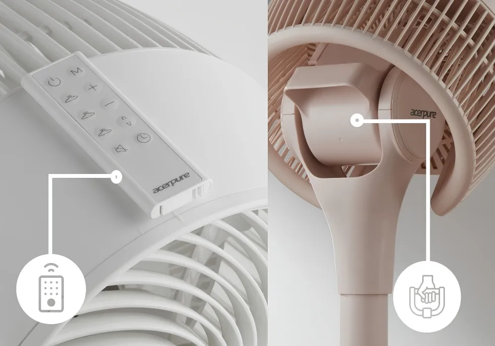 Quạt Tuần Hoàn Đối Lưu Không Khí Acerpure Cozy F2 22 Quạt Tuần Hoàn Đối Lưu Không Khí Acerpure Cozy F2 - Akia Smart Home