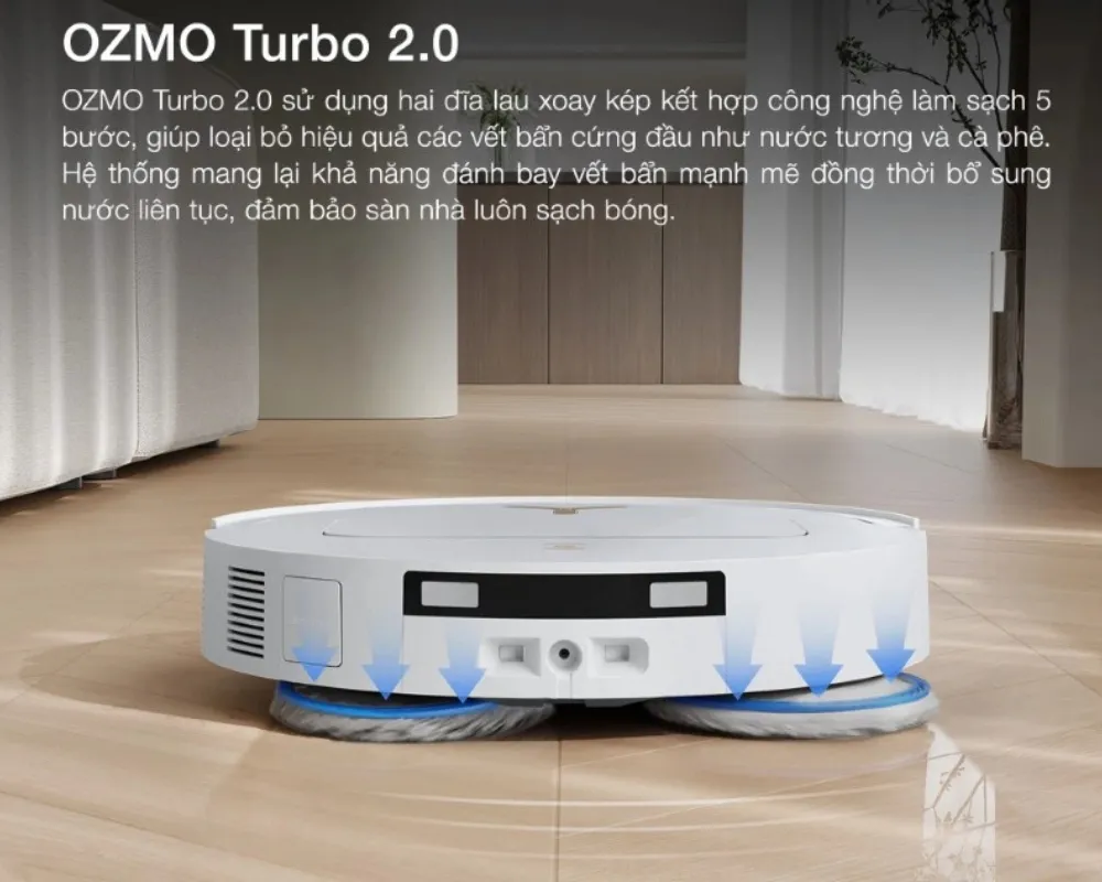 Robot Hút Bụi Lau Nhà Ecovacs Deebot T50S Pro Omni 14 Robot Hút Bụi Lau Nhà Ecovacs Deebot T50S Pro Omni - Akia Smart Home