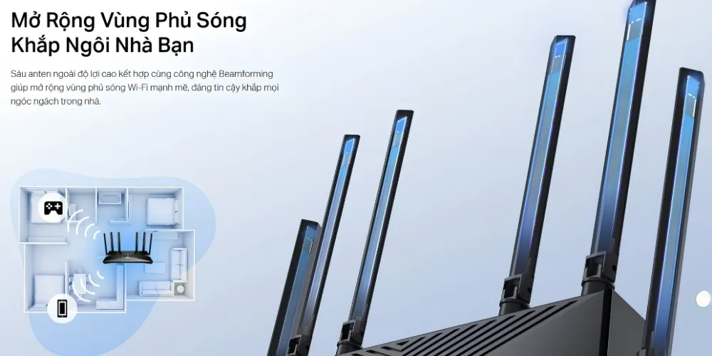 Router Wifi 6 Tp-Link Archer Ax56 Gigabit Ax3000 12 Router Wifi 6 Tp-Link Archer Ax56 Gigabit Ax3000 - Akia Smart Home