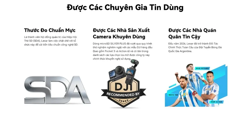 Thẻ Nhớ Lexar Professional Silver Micro Sdxc Uhs-I 15 Thẻ Nhớ Lexar Professional Silver Micro Sdxc Uhs-I (Kèm Adapter) - Akia Smart Home