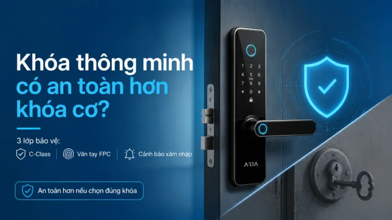 Akia Smart Home - Cung Cấp Thiết Bị Nhà Thông Minh Hàng Đầu Vn 119 Khóa Thông Minh Có An Toàn Không? Review Akia 2026