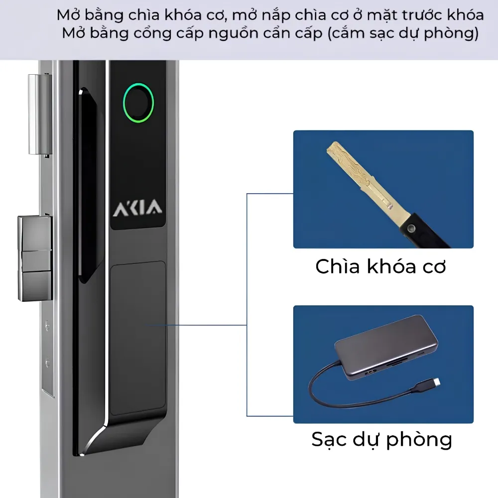 Khóa Vân Tay Face Id Cửa Nhôm Xingfa Akia Hr-33 - Hỗ Trợ Matter Apple Homekit 16 Khóa Vân Tay Face Id Cửa Nhôm Xingfa Akia Hr-33 – Hỗ Trợ Matter Apple Homekit - Akia Smart Home