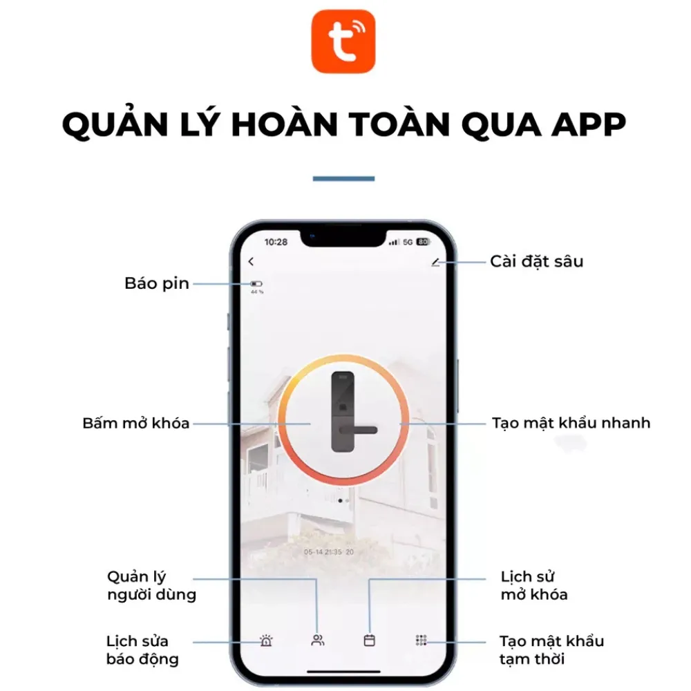 Khóa Vân Tay Face Id Cửa Nhôm Xingfa Akia Hr-33 - Hỗ Trợ Matter Apple Homekit 19 Khóa Vân Tay Face Id Cửa Nhôm Xingfa Akia Hr-33 – Hỗ Trợ Matter Apple Homekit - Akia Smart Home