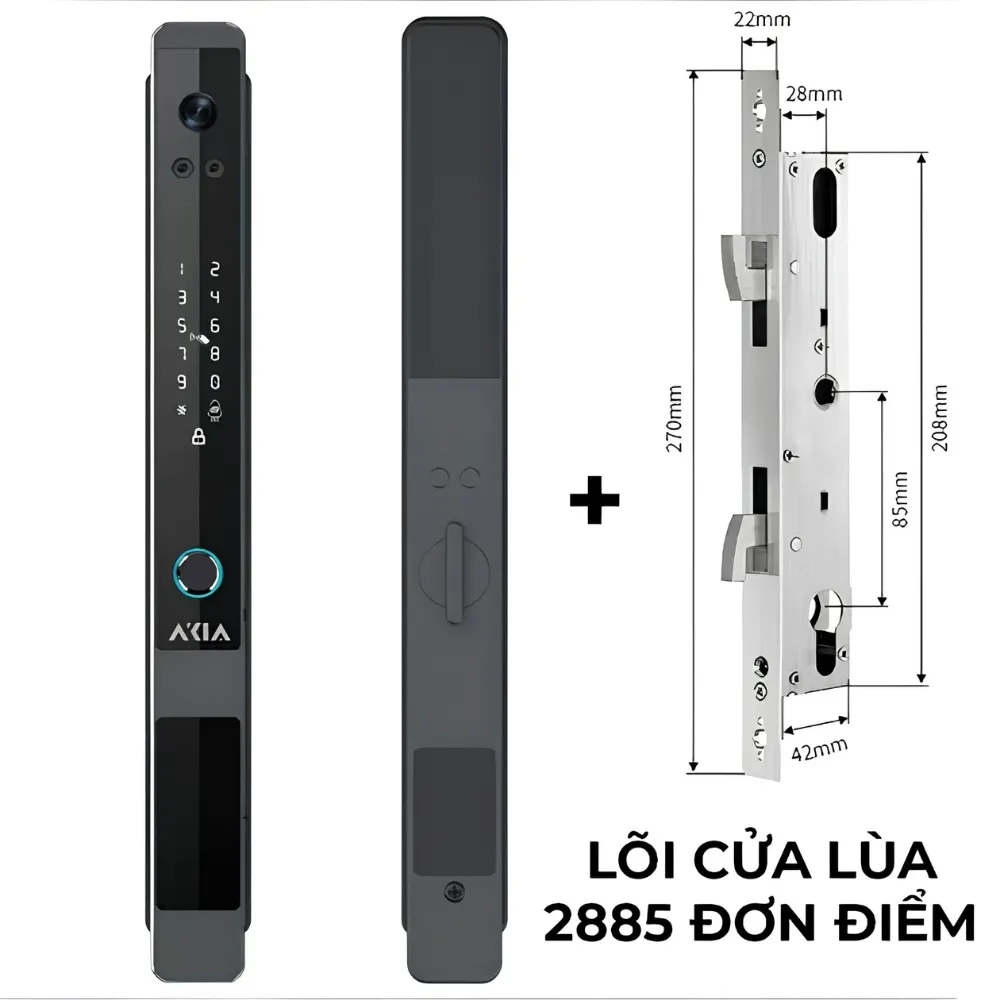 Khóa Vân Tay Face Id Cửa Nhôm Xingfa Akia Hr-33 - Hỗ Trợ Matter Apple Homekit 20 Khóa Vân Tay Face Id Cửa Nhôm Xingfa Akia Hr-33 – Hỗ Trợ Matter Apple Homekit - Akia Smart Home