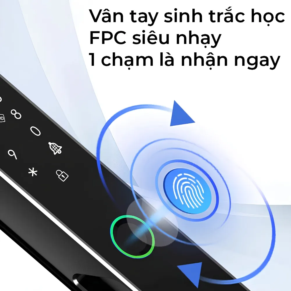 Khóa Vân Tay Face Id Cửa Nhôm Xingfa Akia Hr-33 - Hỗ Trợ Matter Apple Homekit 14 Khóa Vân Tay Face Id Cửa Nhôm Xingfa Akia Hr-33 – Hỗ Trợ Matter Apple Homekit - Akia Smart Home