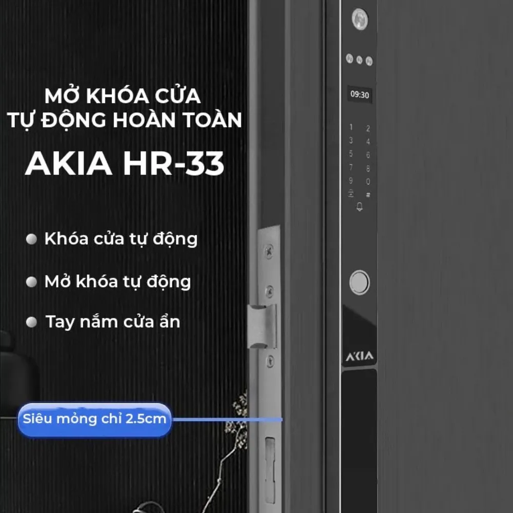 Khóa Vân Tay Face Id Cửa Nhôm Xingfa Akia Hr-33 - Hỗ Trợ Matter Apple Homekit 18 Khóa Vân Tay Face Id Cửa Nhôm Xingfa Akia Hr-33 – Hỗ Trợ Matter Apple Homekit - Akia Smart Home