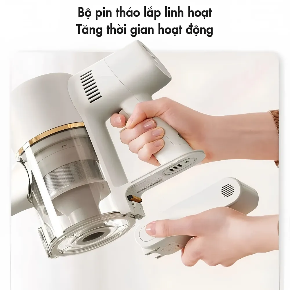Máy Hút Bụi Cầm Tay Không Dây Dreame R10 18 Máy Hút Bụi Cầm Tay Không Dây Dreame R10 - Akia Smart Home