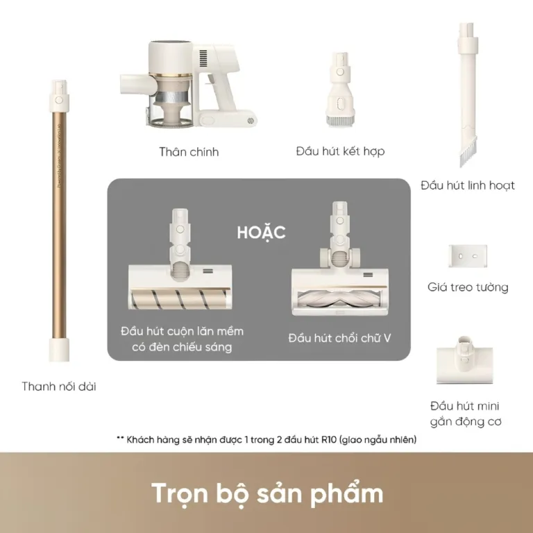 Máy hút bụi cầm tay không dây Dreame R10 - AKIA Smart Home