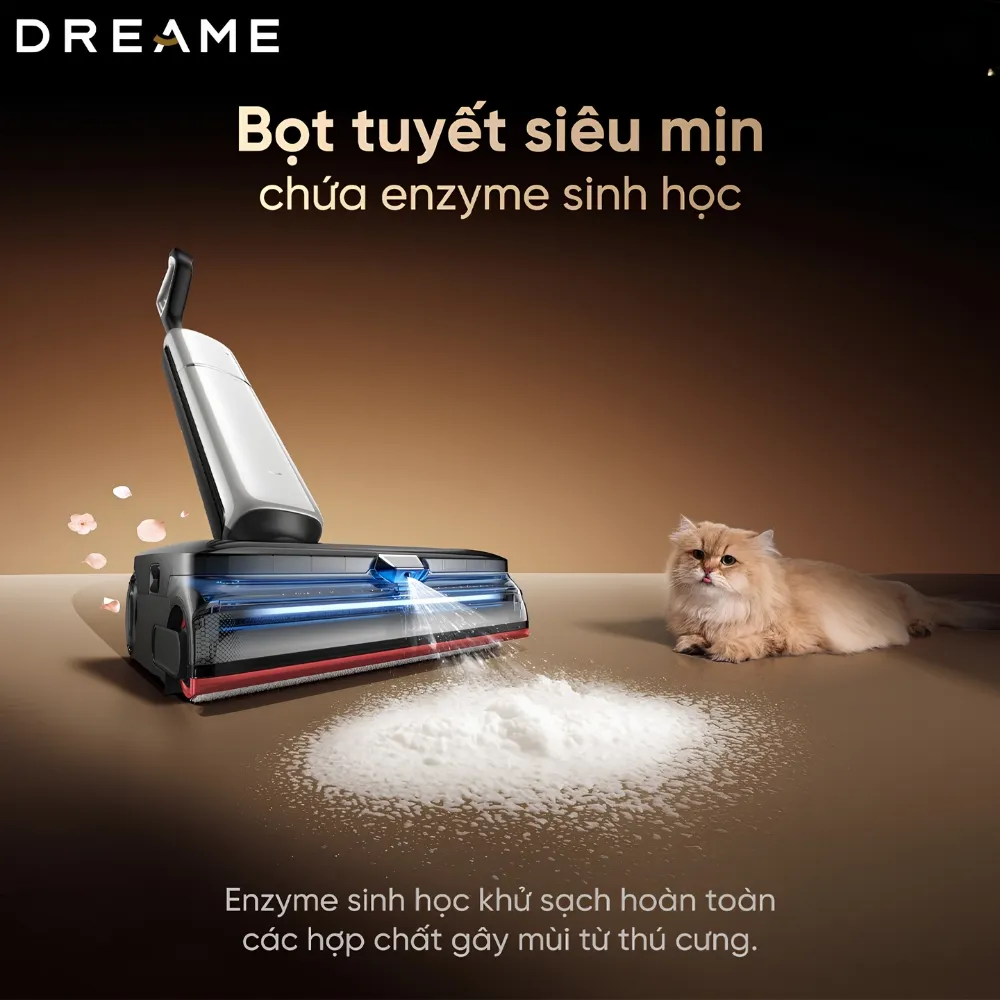 Máy Hút Bụi Lau Nhà Cầm Tay Dreame H16 Pro Triforce 18 Máy Hút Bụi Lau Nhà Cầm Tay Dreame H16 Pro Triforce - Akia Smart Home