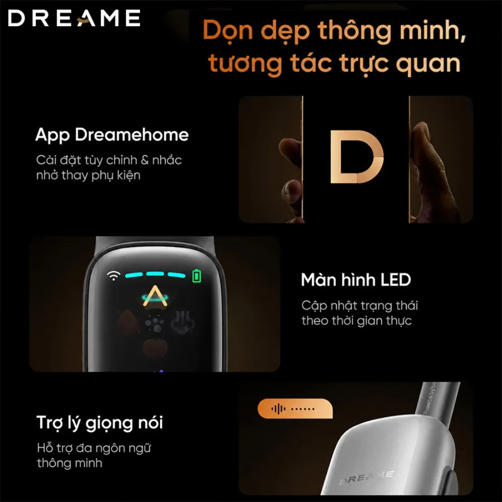 Máy Hút Bụi Lau Nhà Cầm Tay Dreame H16 Pro Triforce 24 Máy Hút Bụi Lau Nhà Cầm Tay Dreame H16 Pro Triforce - Akia Smart Home