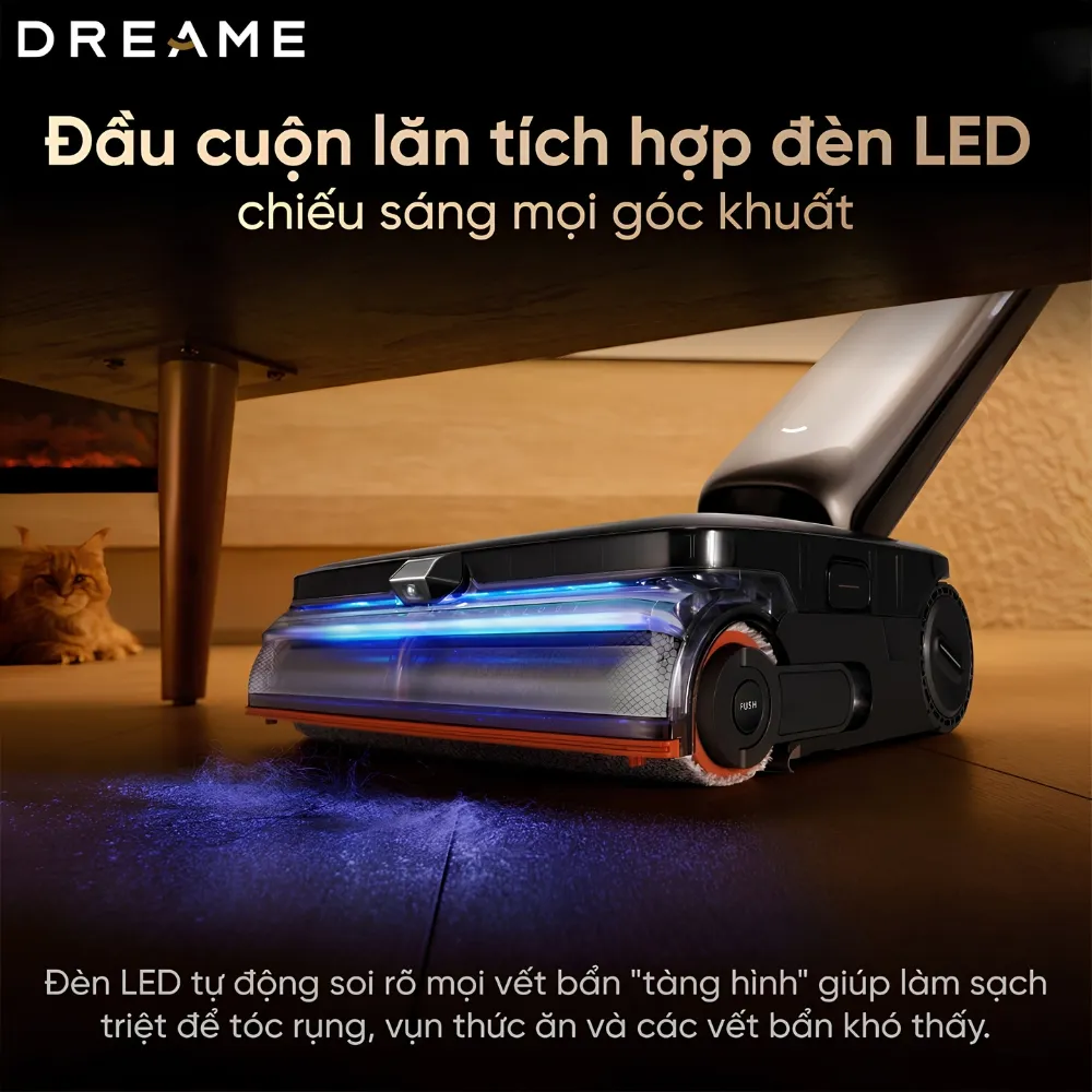 Máy Hút Bụi Lau Nhà Cầm Tay Dreame H16 Pro Triforce 14 Máy Hút Bụi Lau Nhà Cầm Tay Dreame H16 Pro Triforce - Akia Smart Home