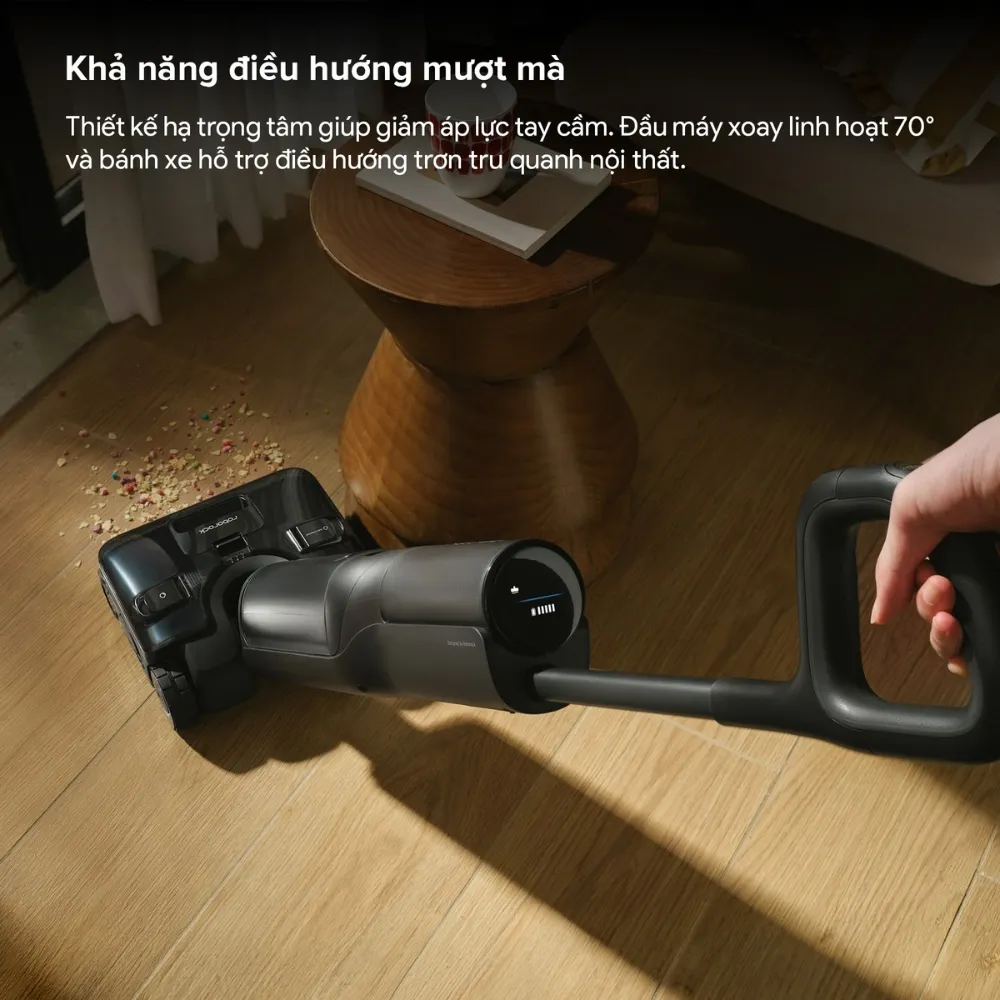 Máy Hút Bụi Lau Nhà Roborock F25 Steam 21 Máy Hút Bụi Lau Nhà Roborock F25 Steam - Akia Smart Home