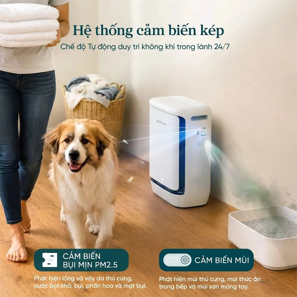 Máy Lọc Không Khí Thú Cưng Levoit Vital Pet Pro 10 Máy Lọc Không Khí Thú Cưng Levoit Vital Pet Pro - Akia Smart Home