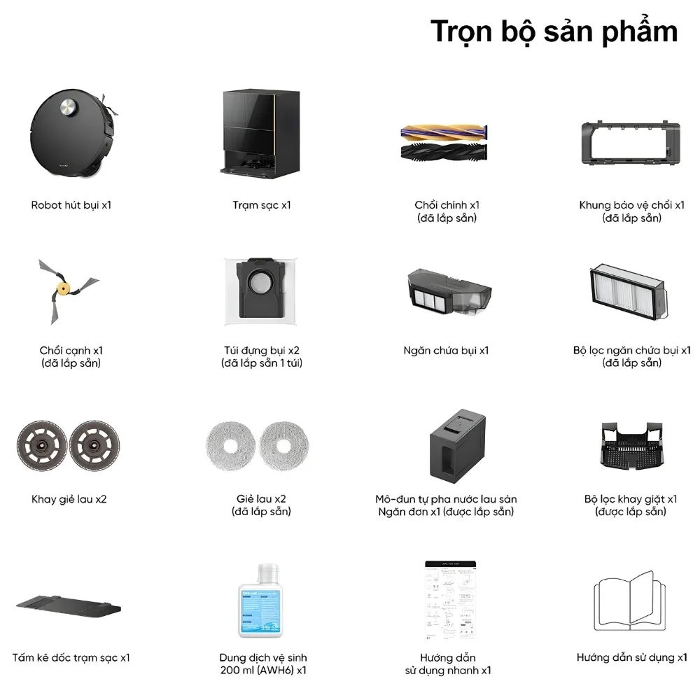 Robot Hút Bụi Lau Nhà Dreame X60 Ultra Extreme 30 Robot Hút Bụi Lau Nhà Dreame X60 Ultra Extreme - Akia Smart Home