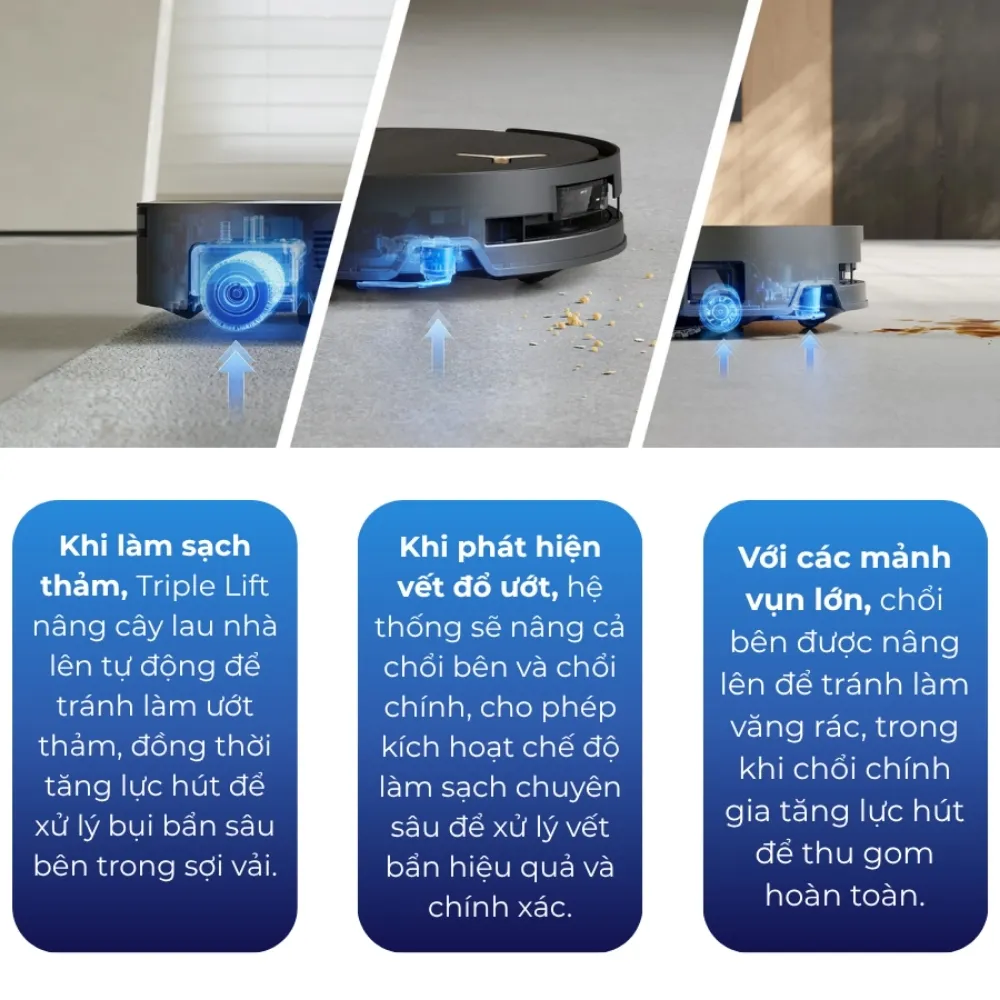 Robot Hút Bụi Lau Nhà Ecovacs Deebot X9 Pro Omni 21 Robot Hút Bụi Lau Nhà Ecovacs Deebot X9 Pro Omni - Akia Smart Home